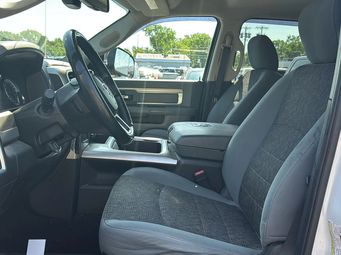 Used 2018 Bright White Clearcoat Ram Big Horn image 8