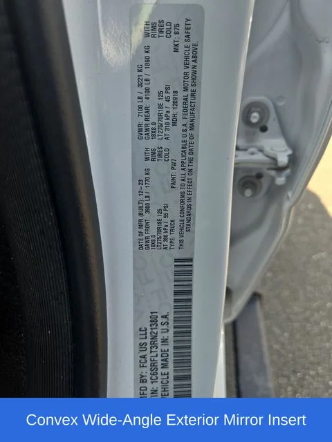 Certified Used 2024 Bright White Clearcoat Ram Rebel image 33