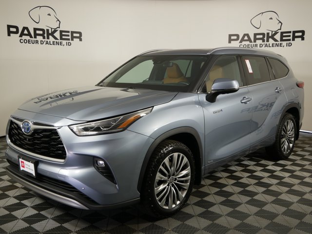 Used 2021 Moon Dust Toyota Hybrid Platinum image 1