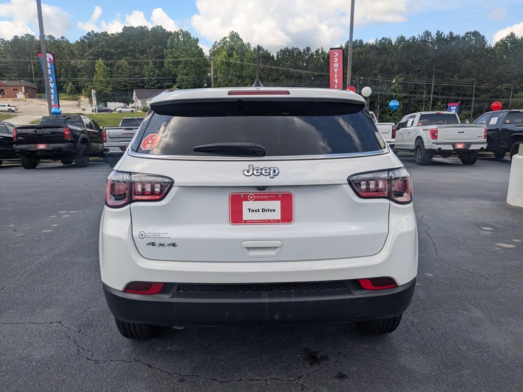 Used 2023 Bright White Clearcoat Jeep Sport image 6