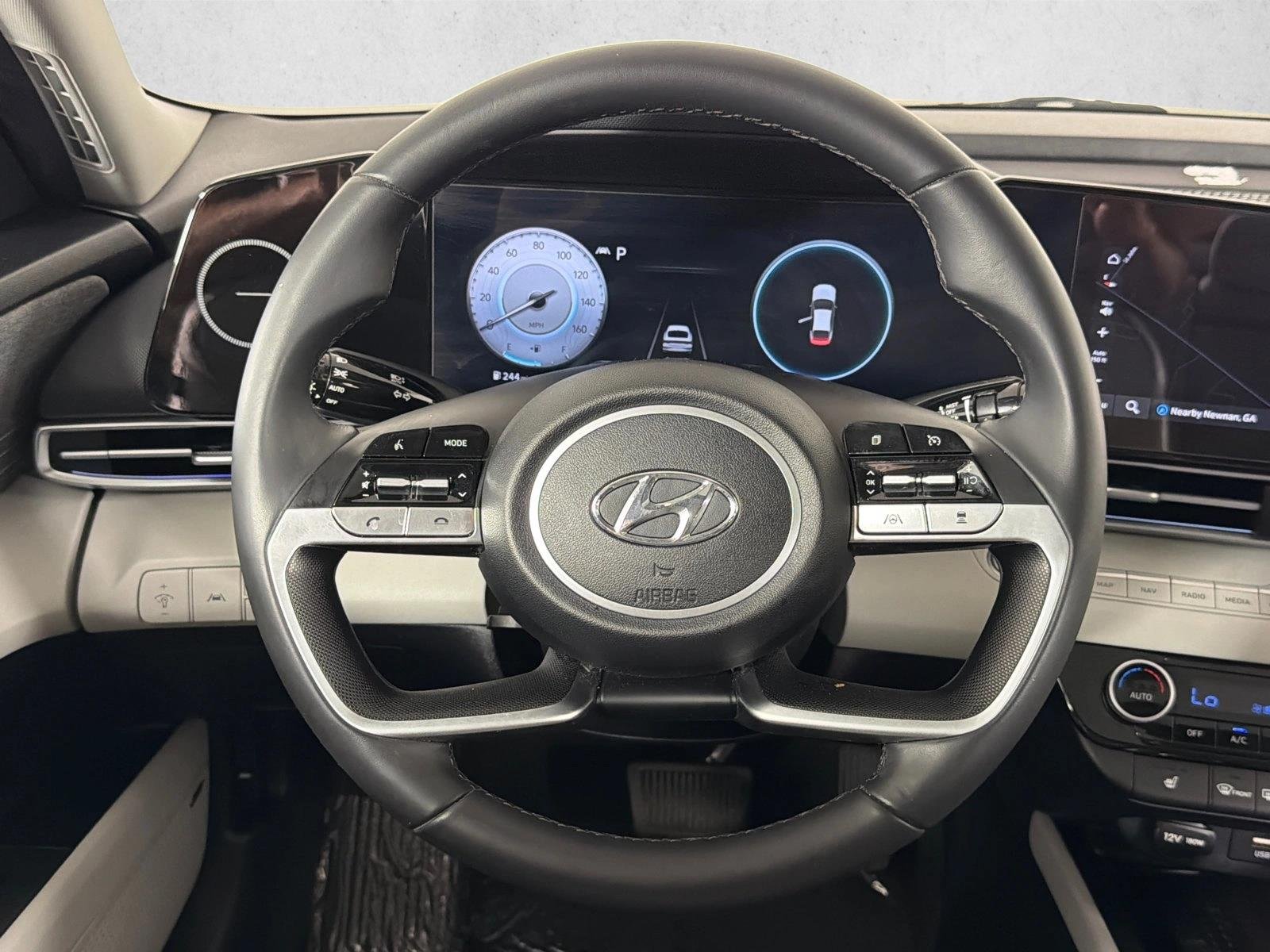 Used 2023 Intense Blue Hyundai Limited image 25