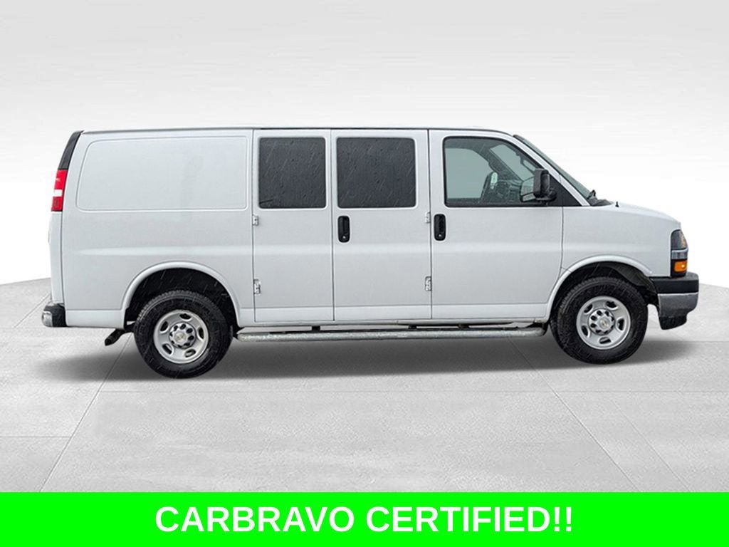 Certified 2023 Chevrolet Express Cargo Work Van with VIN 1GCWGAFP3P1230491 for sale in Inver Grove Heights, Minnesota