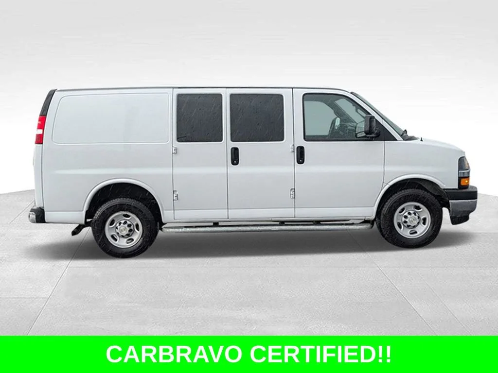 Certified 2023 Chevrolet Express Cargo Work Van with VIN 1GCWGAFP3P1230491 for sale in Inver Grove Heights, Minnesota