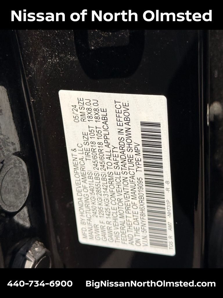 Used 2024 Crystal Black Pearl Honda TrailSport image 29