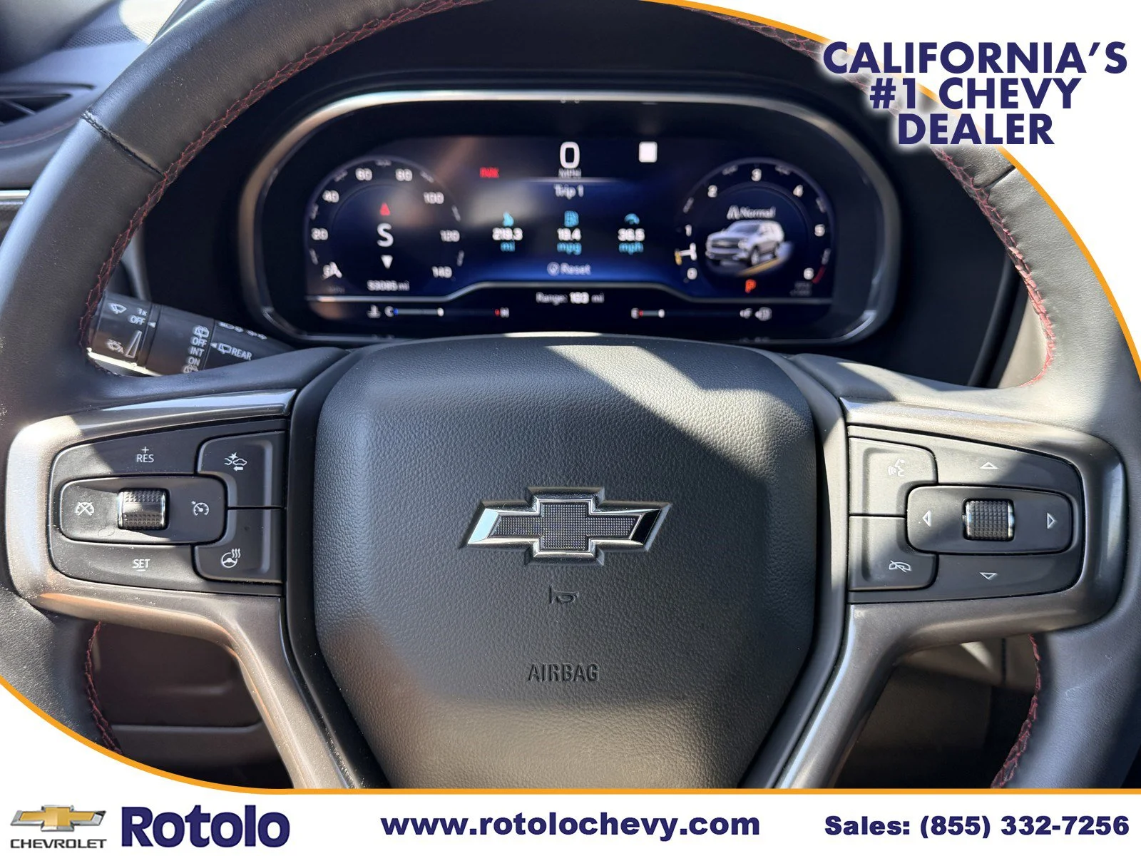 Used 2023 Midnight Blue Metallic Chevrolet RST image 30