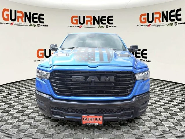 New 2026 Hydro Blue Pearl-Coat Exterior Paint RAM Laramie image 9