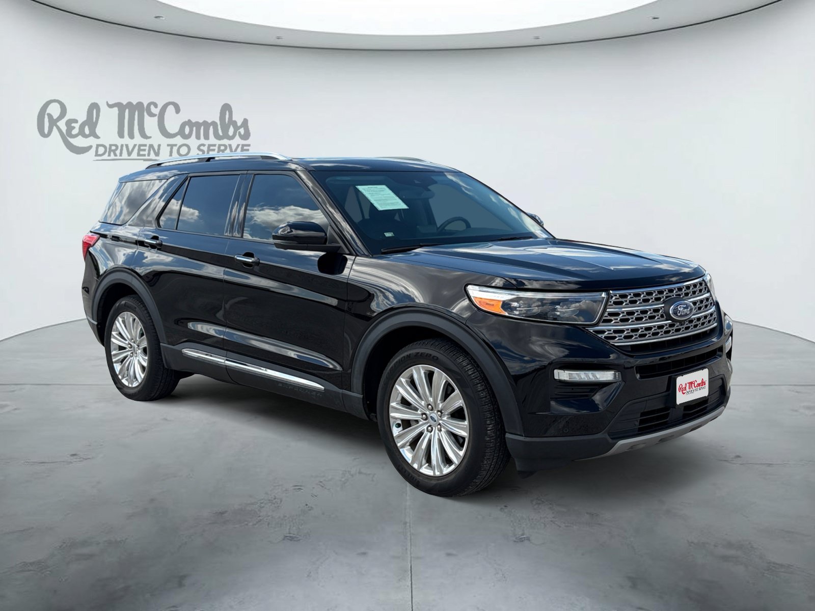 Used 2023 Agate Black Metallic Ford Limited image 3