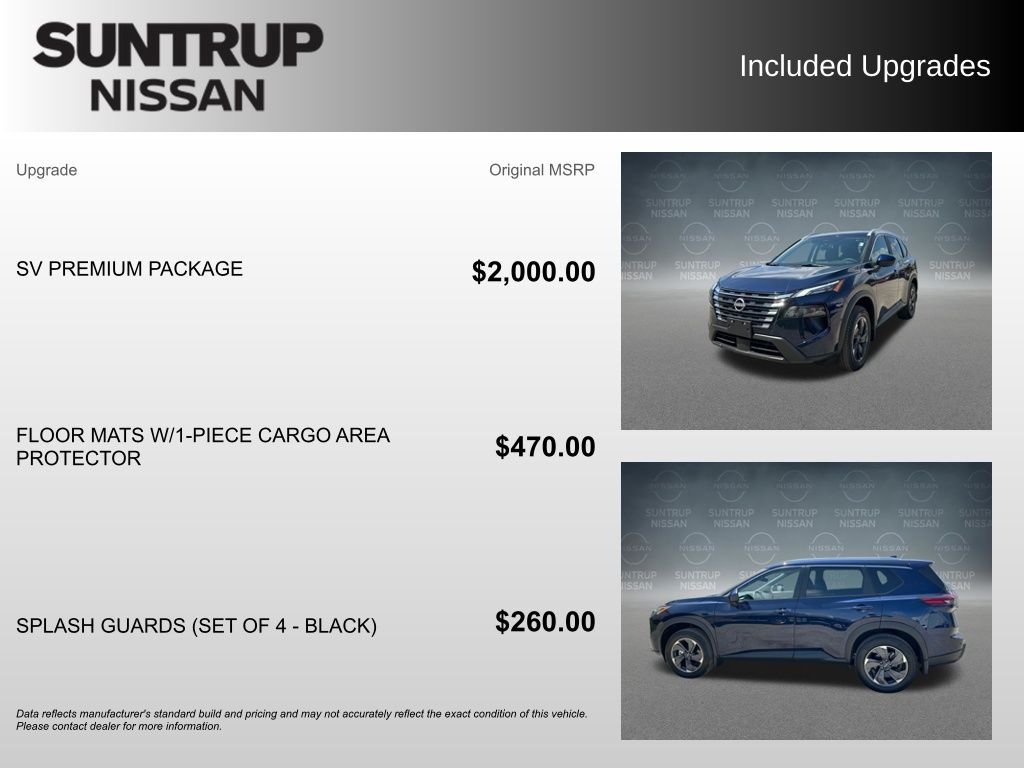 Used 2025 Blue Nissan SV image 2