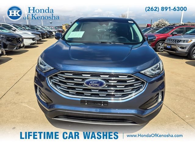 Used 2019 Blue Metallic Ford SEL image 7