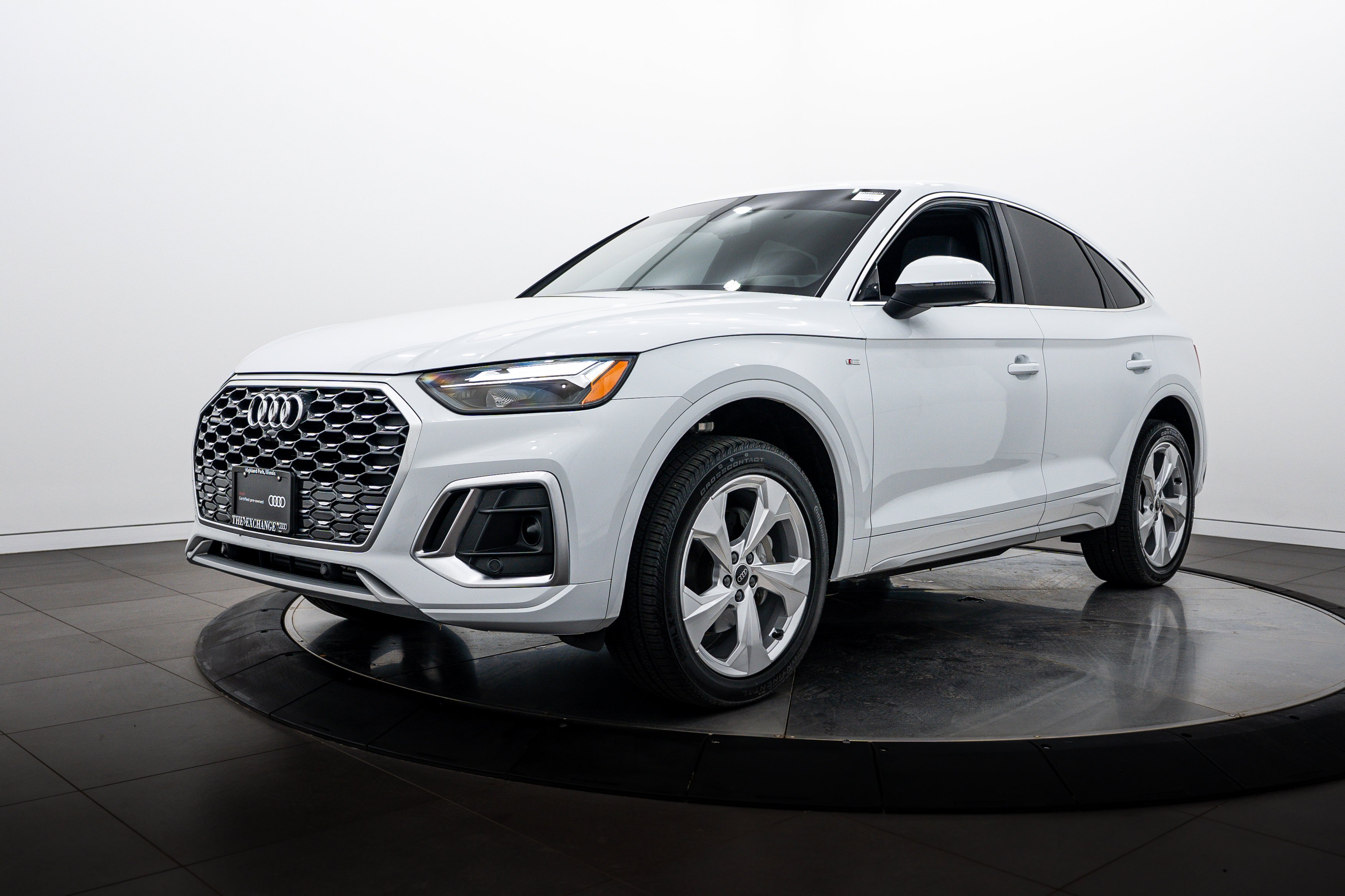 Certified Used 2024 Glacier White Metallic Audi S line Premium Plus image 7
