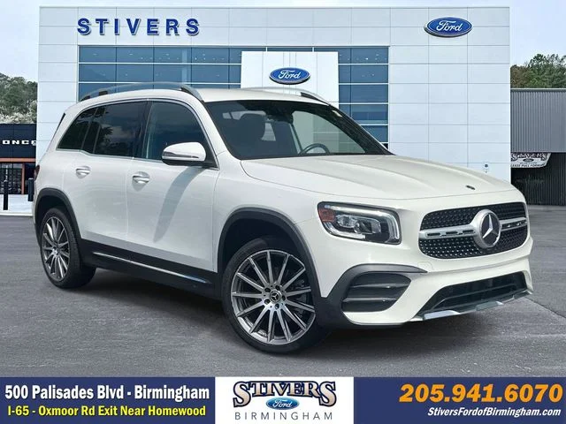 Certified Used 2021 White Mercedes-Benz GLB 250 image 1