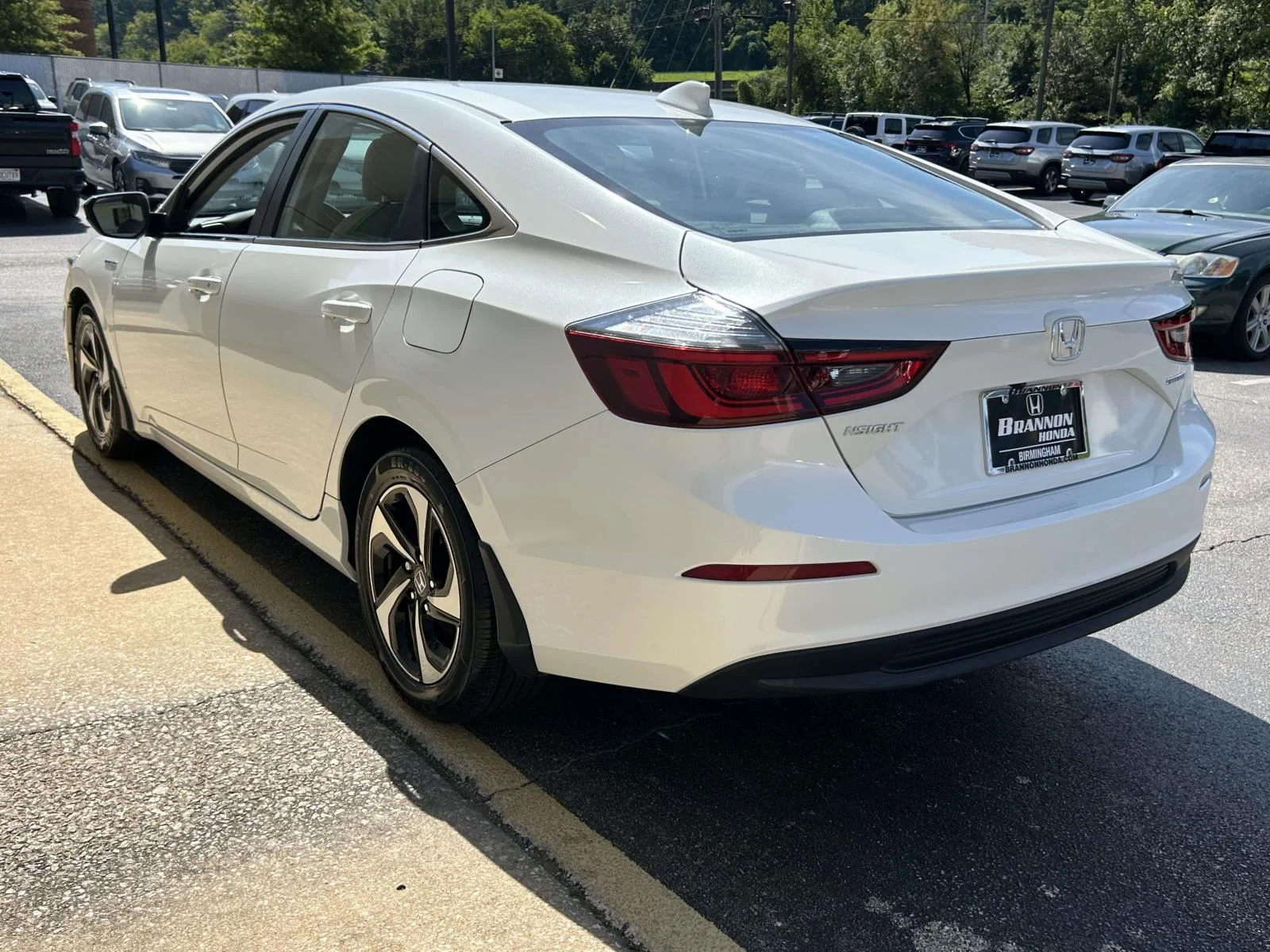 Certified Used 2022 Platinum White Pearl Honda EX image 3
