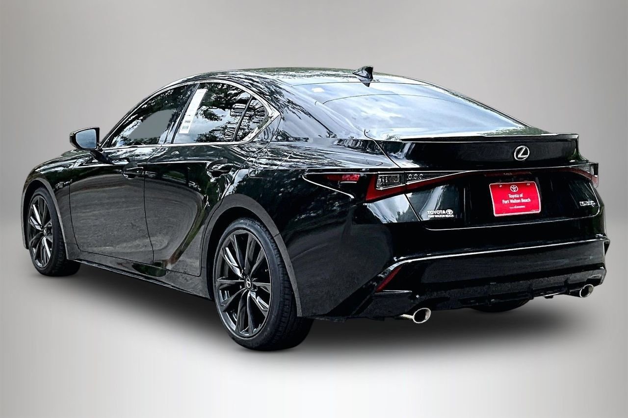 Used 2025 Black Lexus 350 F SPORT Design image 4
