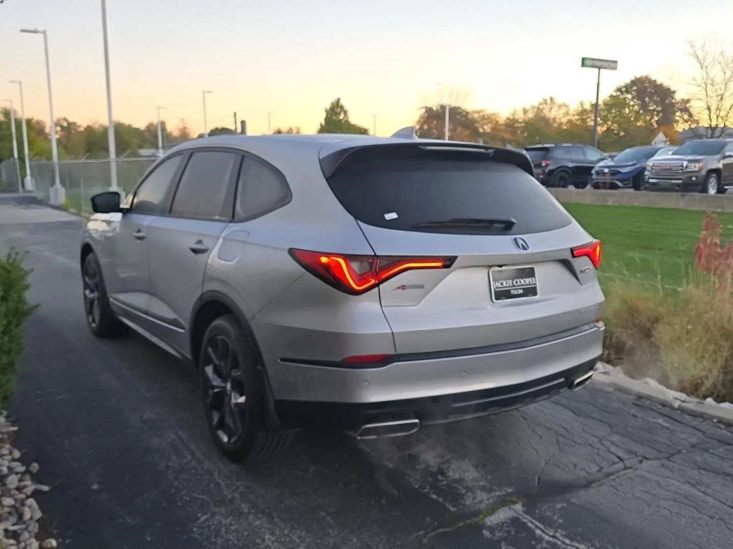 Used 2022 Lunar Silver Metallic Acura SH-AWD A-SPEC image 7
