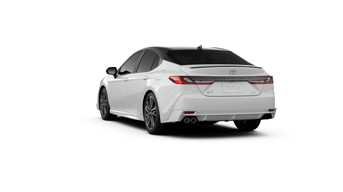 New 2026 Wind Chill Pearl with Midnight Black Metallic roof Toyota XSE image 26