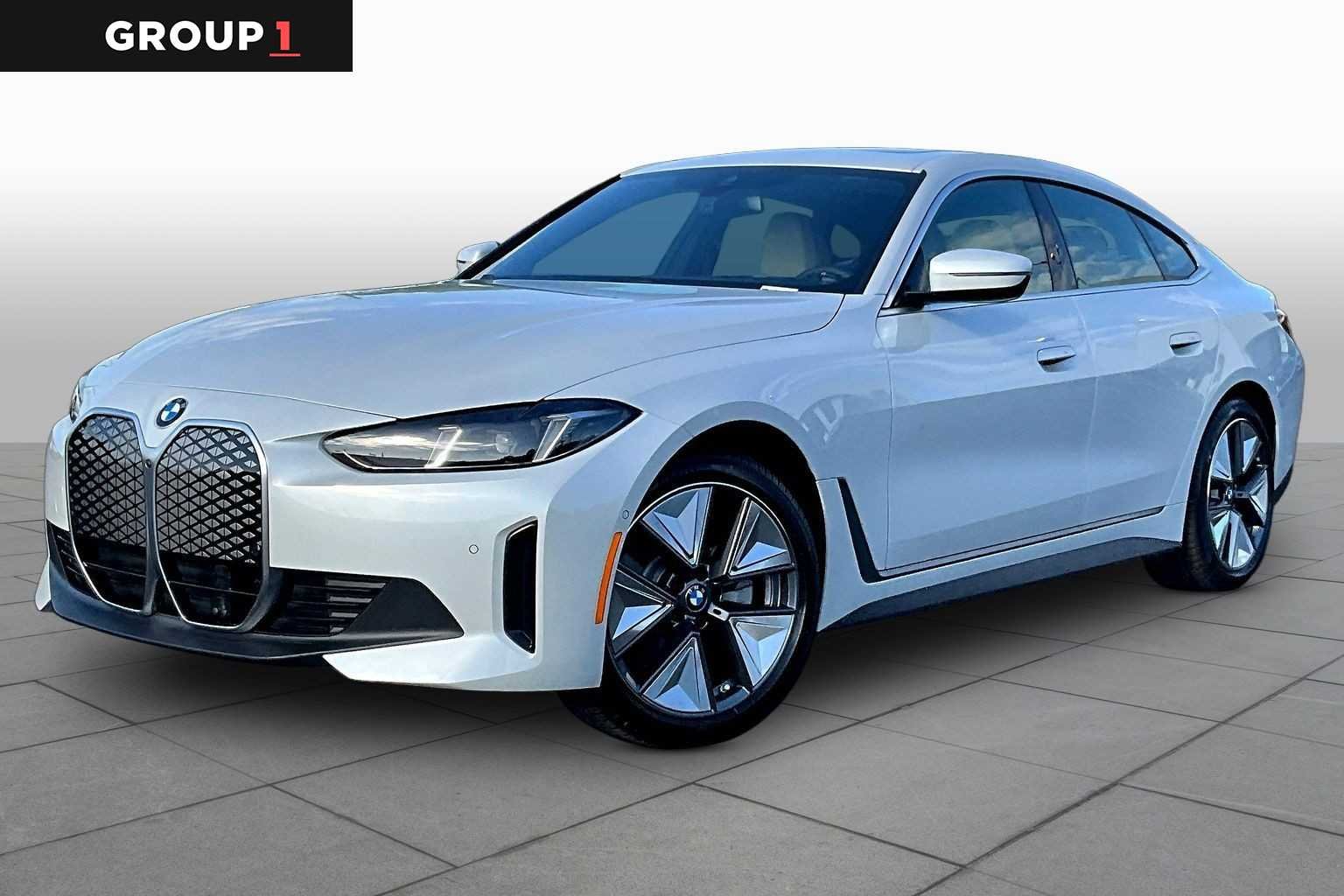 Mineral White Metallic 2026 BMW i4 eDrive40 Gran Coupe FWD Sedan Rear-Wheel Drive
