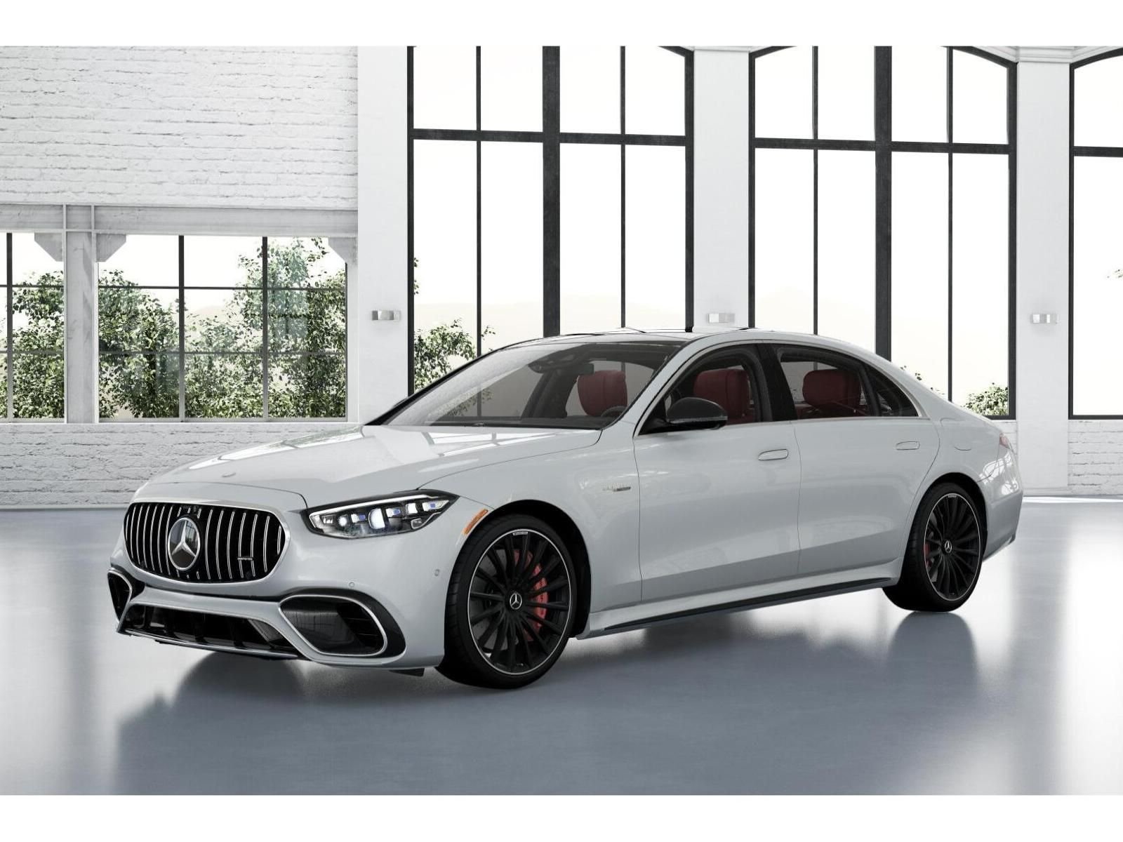 New 2026 MANUFAKTUR Moonlight White Metallic Mercedes-Benz S 63 E AMG® image 41