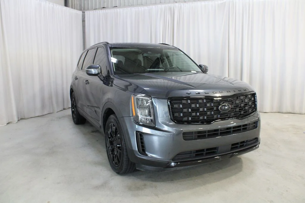 Used 2021 Gray Kia EX image 37