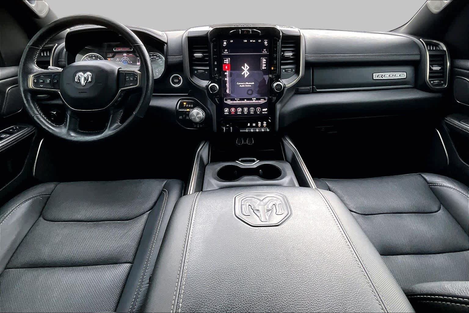 Used 2020 Diamond Black Crystal Pearlcoat Ram Rebel image 14