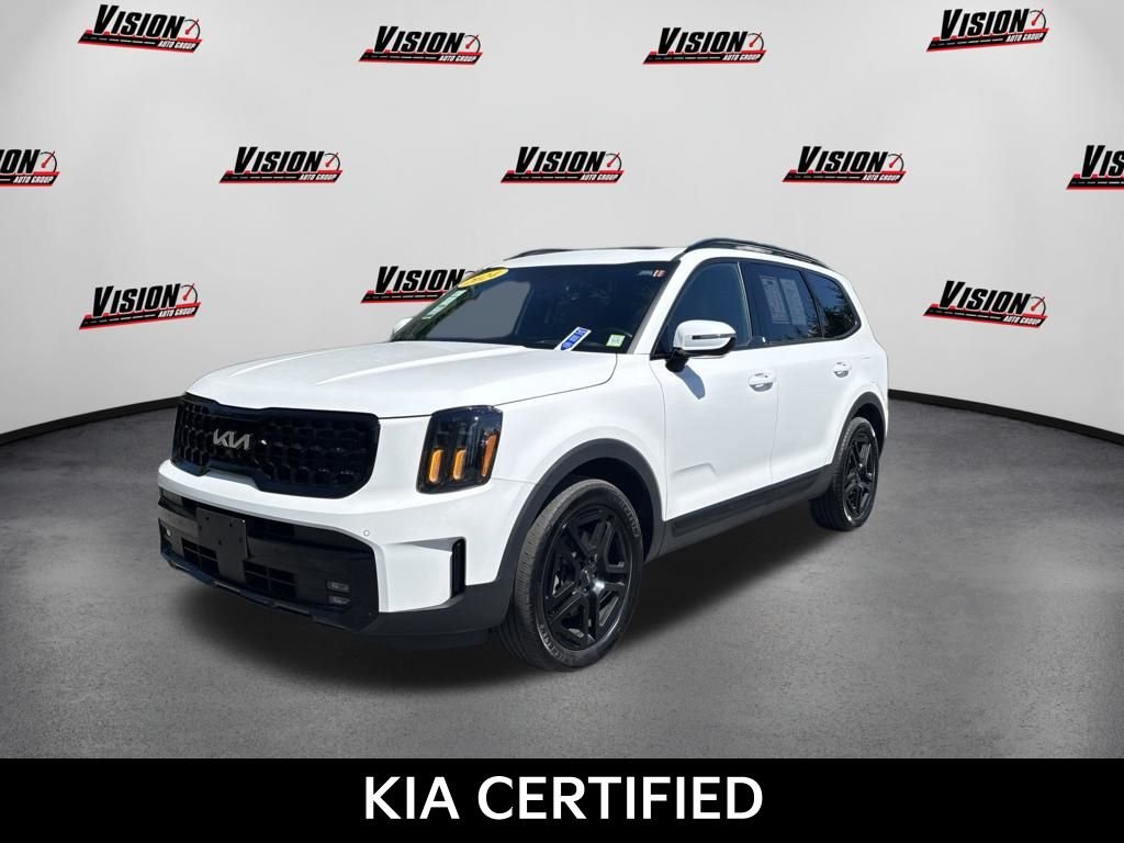 Certified Used 2024 White Kia SX-Prestige X-Line image 1