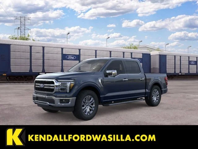 New 2026 Blue Ford Lariat image 1