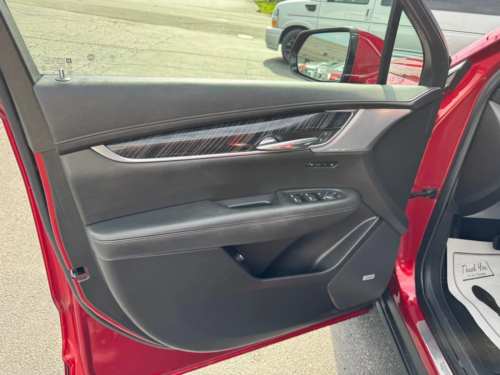 Used 2023 Radiant Red Tintcoat Cadillac Premium Luxury image 9