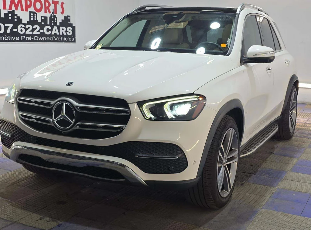 Used 2020 White Mercedes-Benz GLE 350 image 1