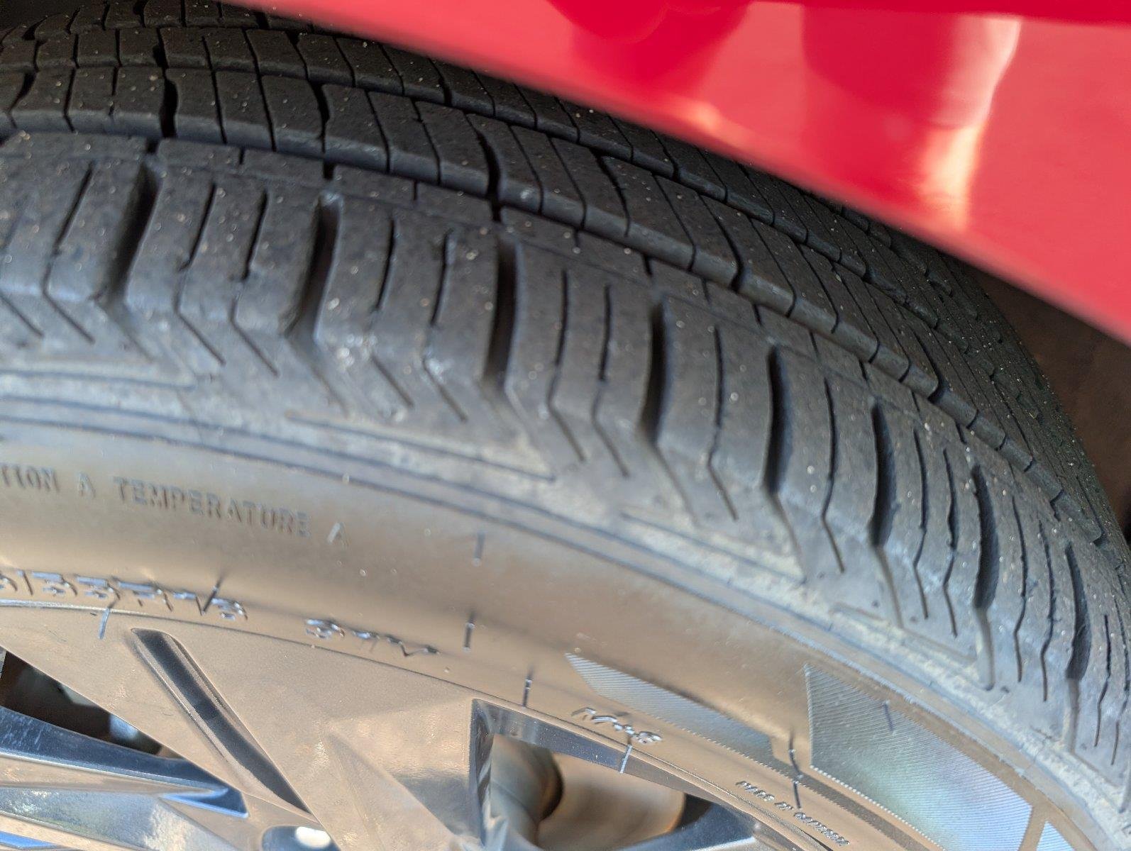 Used 2022 Scarlet Red Pearl Hyundai Blue image 12
