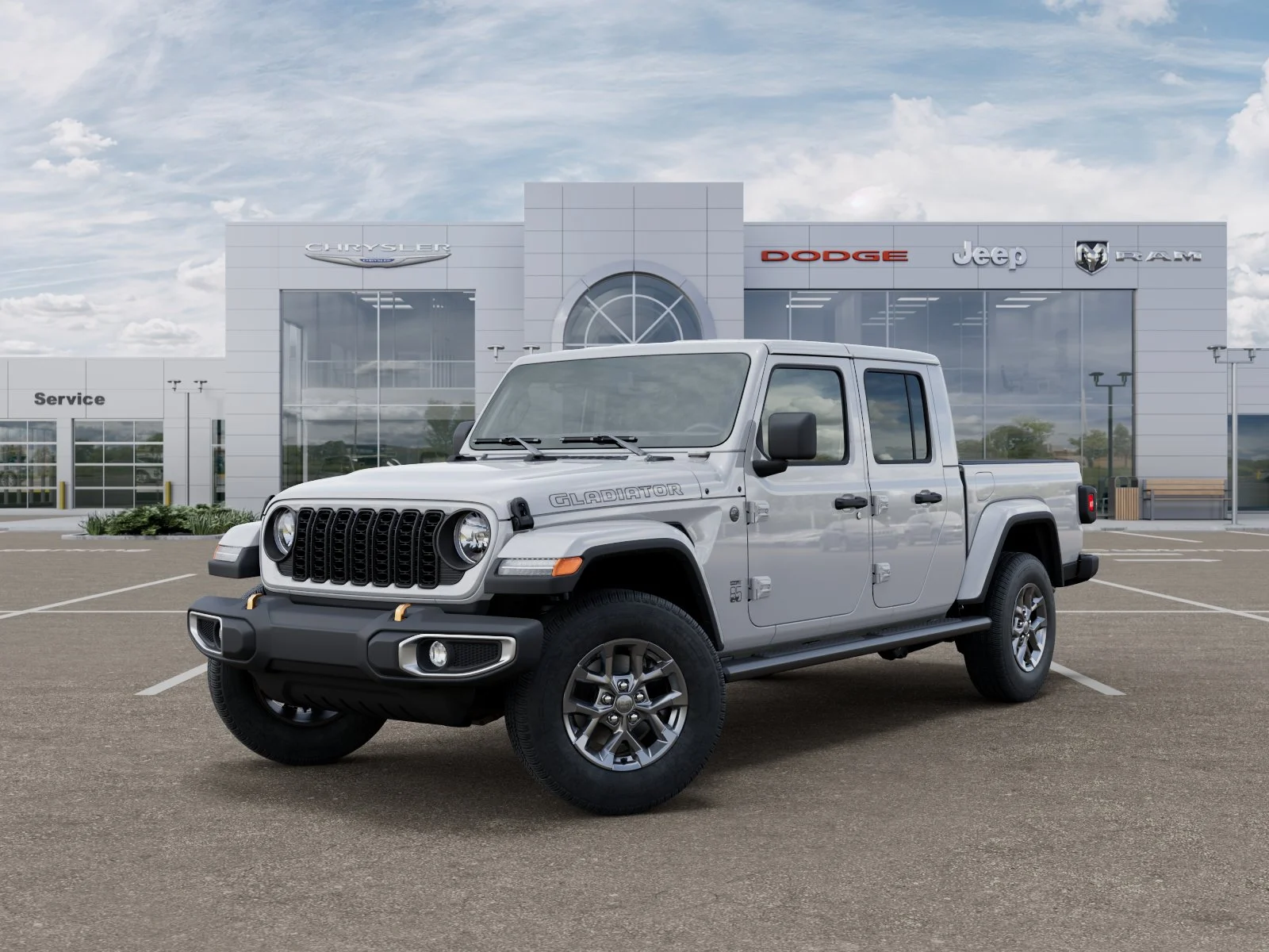 New 2026 Bright White Clear-Coat Exterior Paint Jeep 85th Anniversary Edition image 27