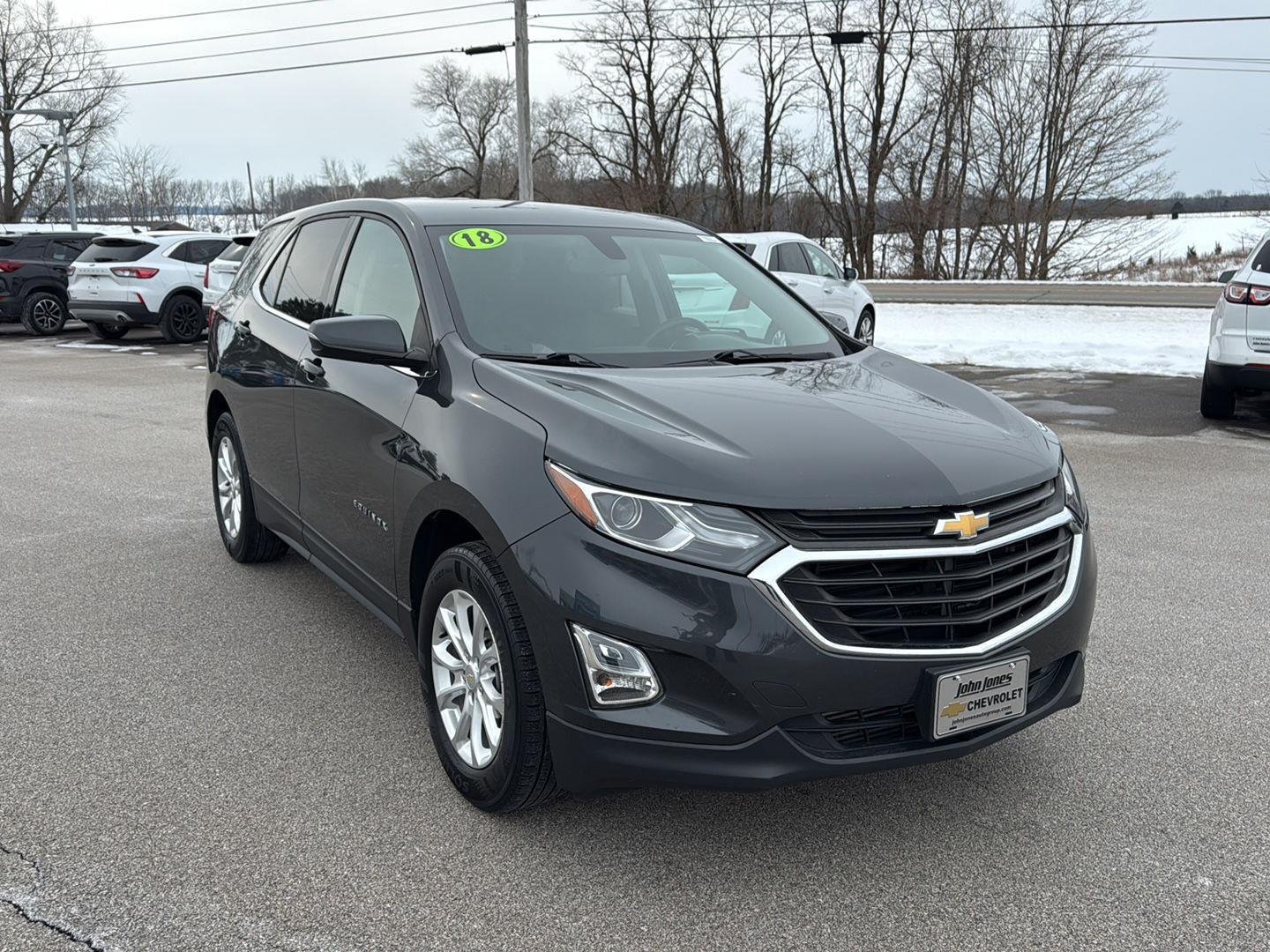 Used 2018 Chevrolet Equinox LT with VIN 2GNAXJEV6J6142895 for sale in Corydon, IN