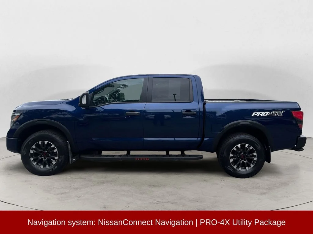 Used 2023 Deep Blue Pearl Nissan PRO-4X image 2
