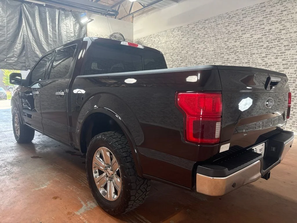 Used 2018 Magma Red Metallic Ford Lariat image 5