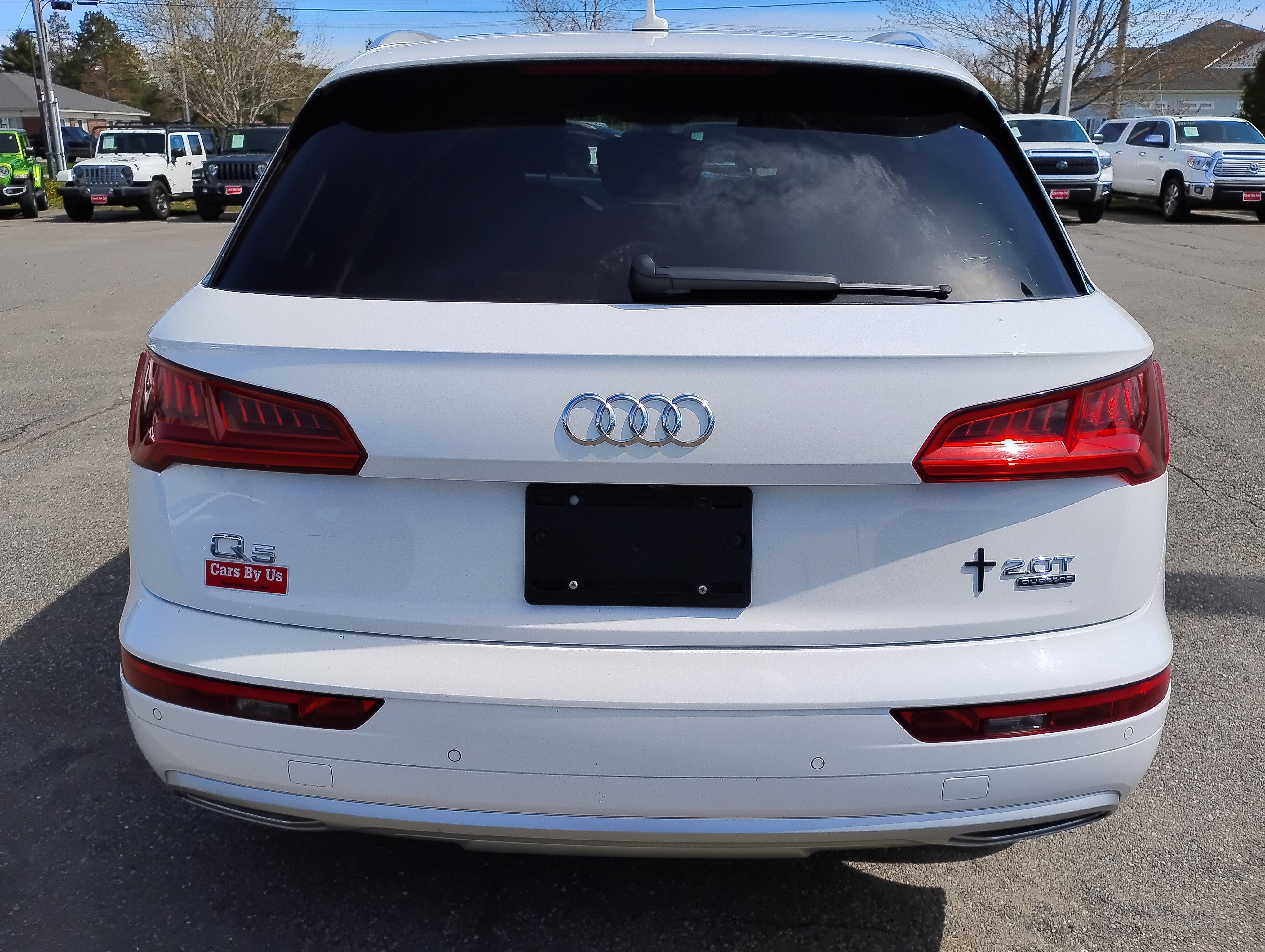 Used 2018 White Audi Premium Plus image 4
