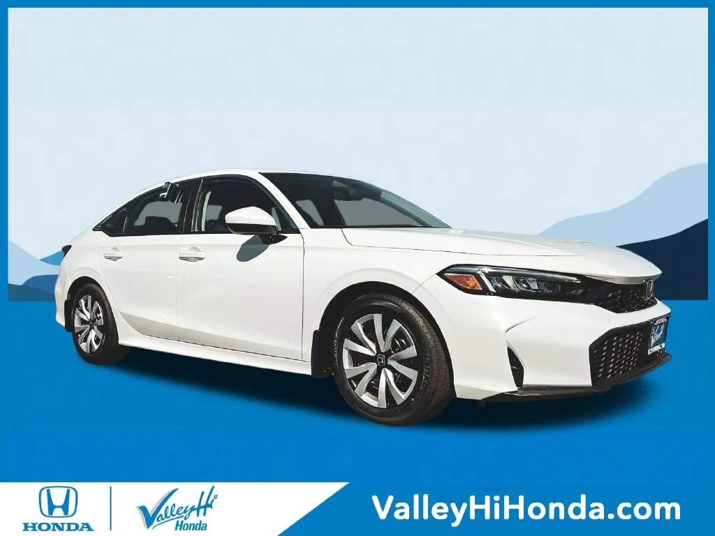 New 2026 Platinum White Pearl Honda LX image 1