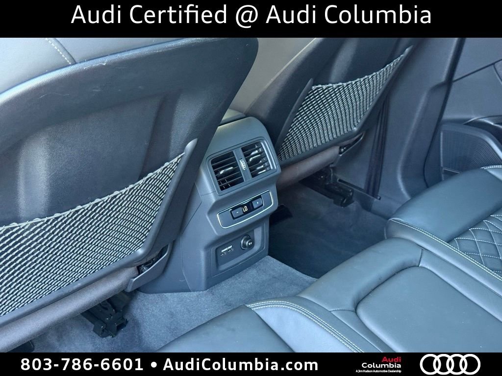 Certified Used 2023 White Audi Premium Plus image 25