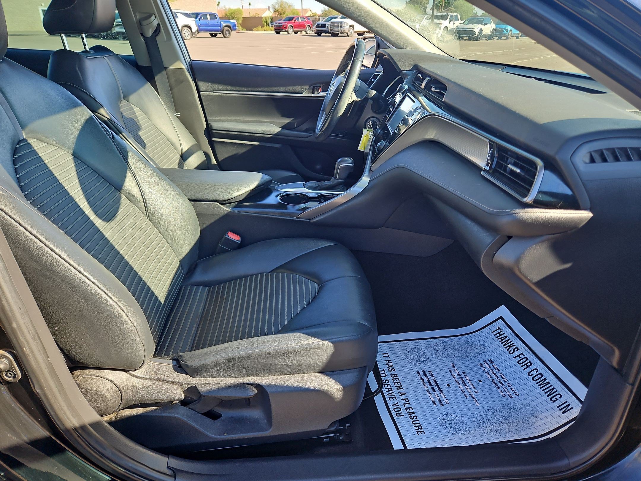 Certified Used 2020 Black Toyota SE image 27