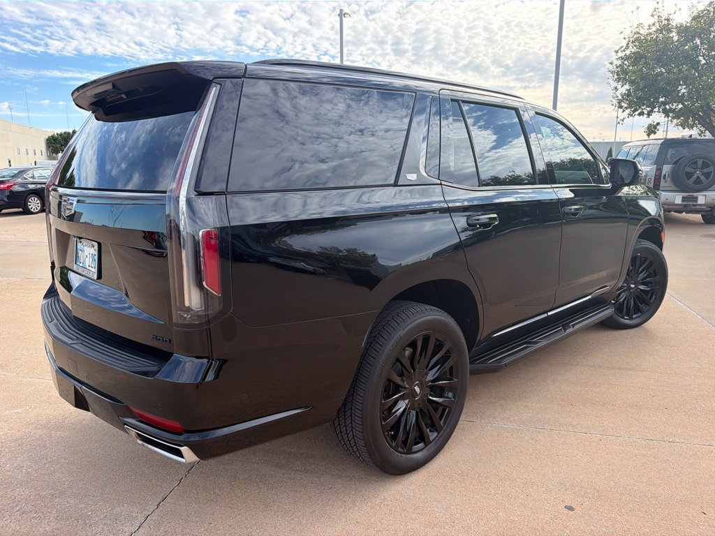 Used 2023 Black Cadillac Premium Luxury image 3