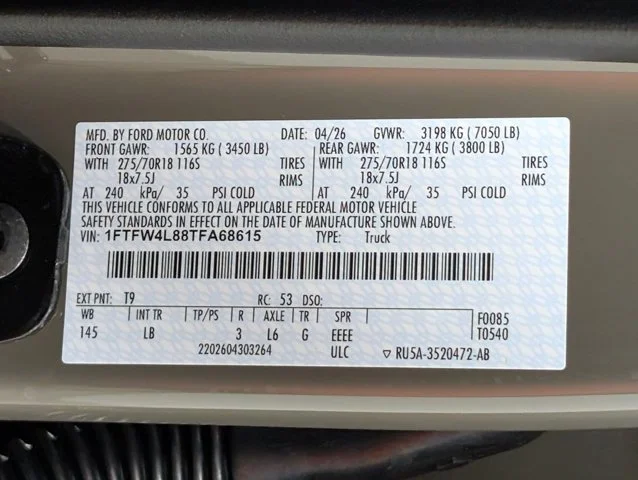 New 2026 Marsh Gray Ford Tremor® image 63