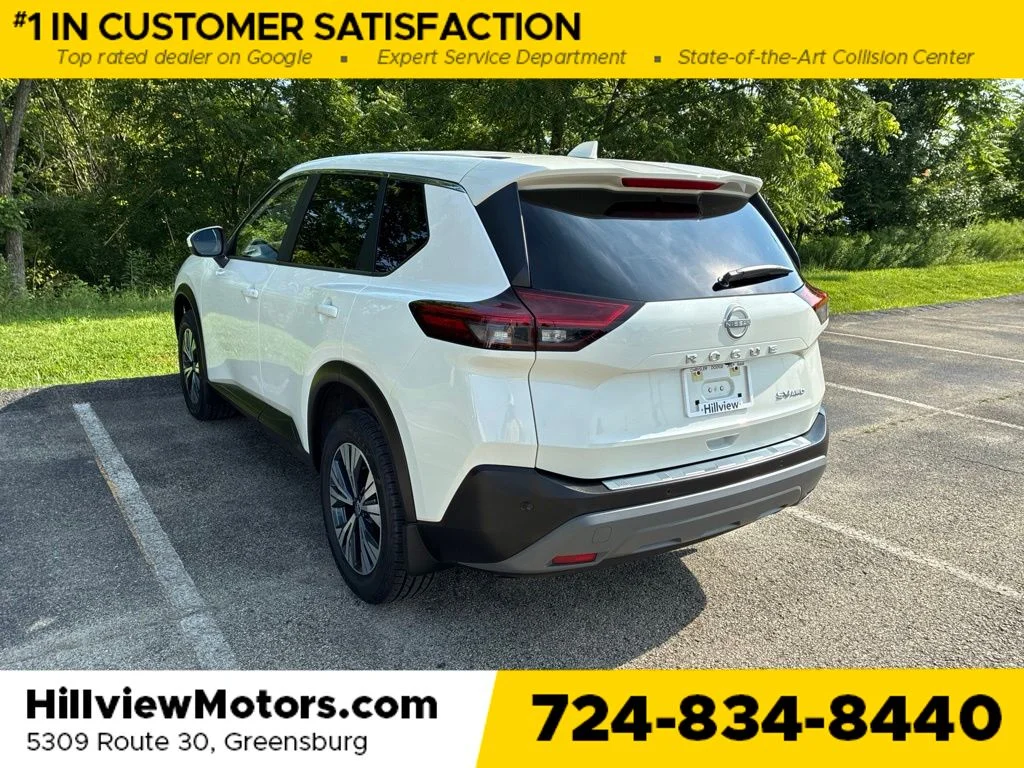 Used 2023 Pearl White Nissan SV image 3
