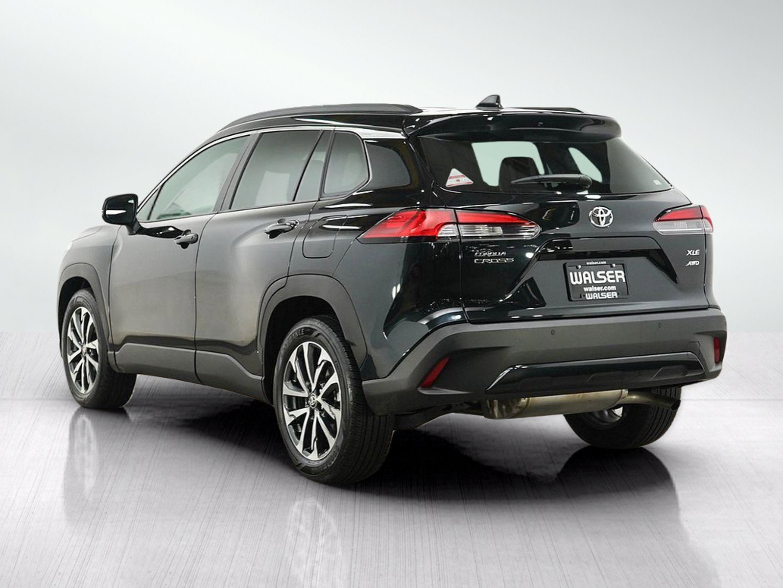 Used 2025 Jet Black Toyota XLE image 4