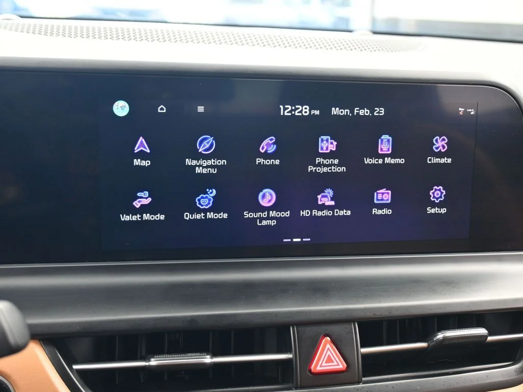 Used 2024 Dark Ocean Blue Kia EX image 19