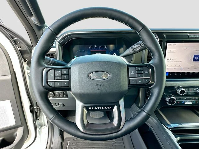 New 2026 White Metallic Ford Platinum image 7