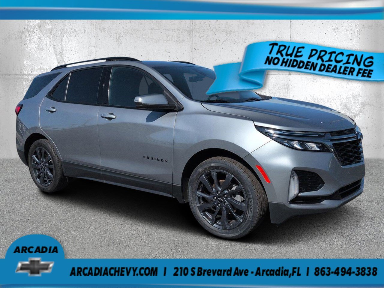 Used 2024 Sterling Gray Metallic Chevrolet RS image 1