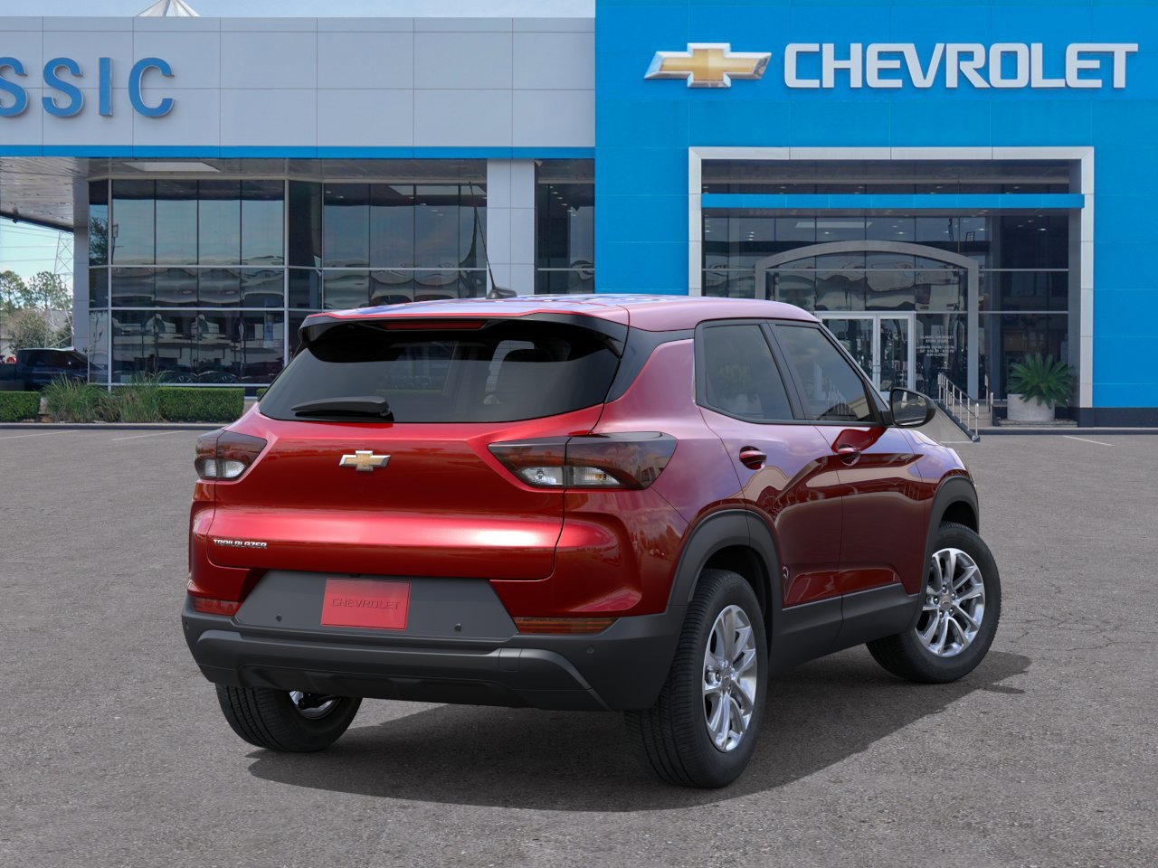 2026 Chevrolet Trailblazer LS Red at Classic Elite Chevrolet Hwy 6