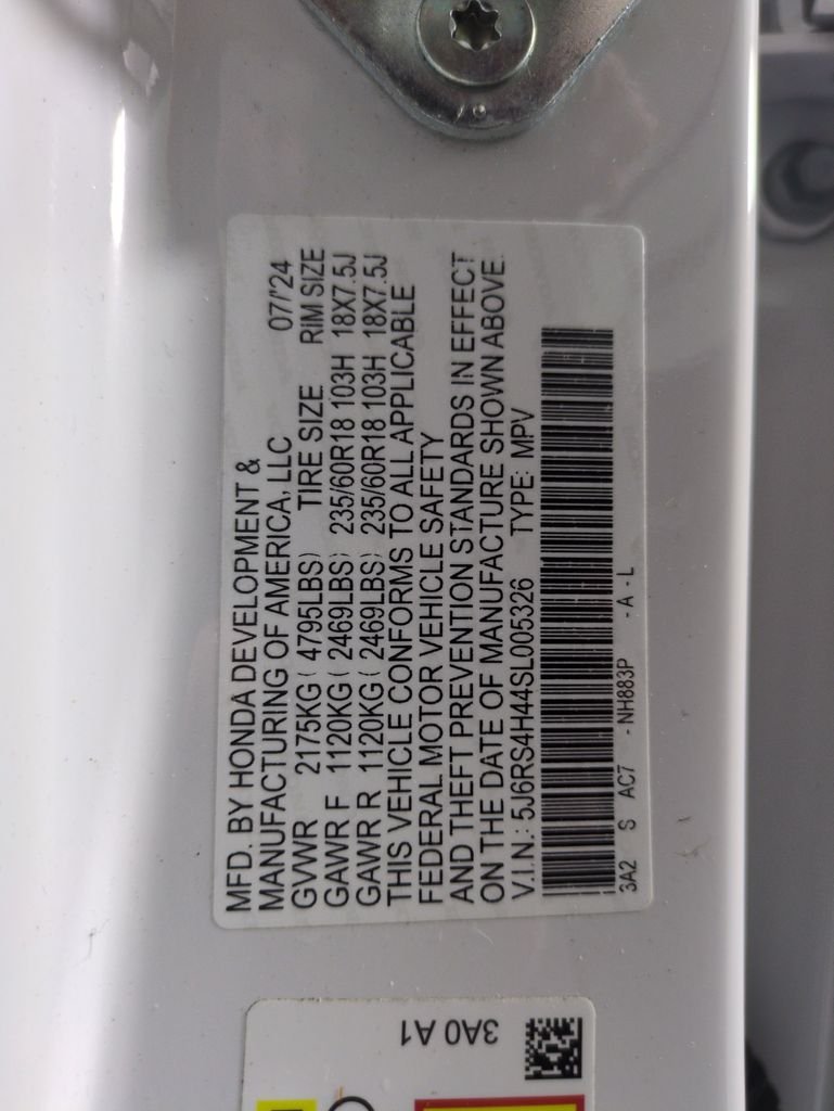 Certified Used 2025 Platinum White Pearl Honda EX image 33