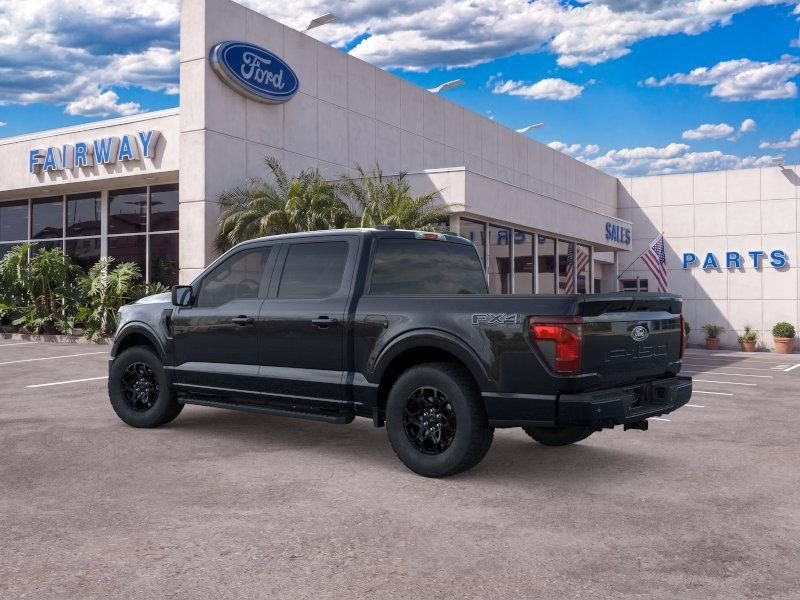 New 2026 Agate Black Metallic Ford XLT image 4