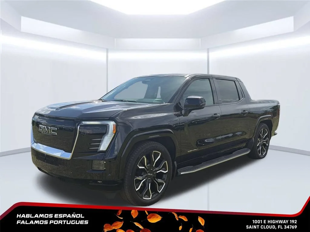 Certified 2025 GMC Sierra EV Denali with VIN 1GT10MED9SU411478 for sale in Titusville, FL