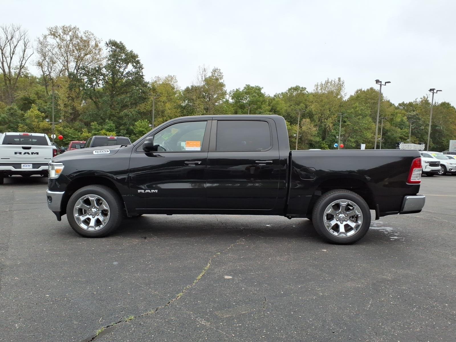 Certified Used 2022 Diamond Black Crystal Pearl Coat Ram Big Horn image 4
