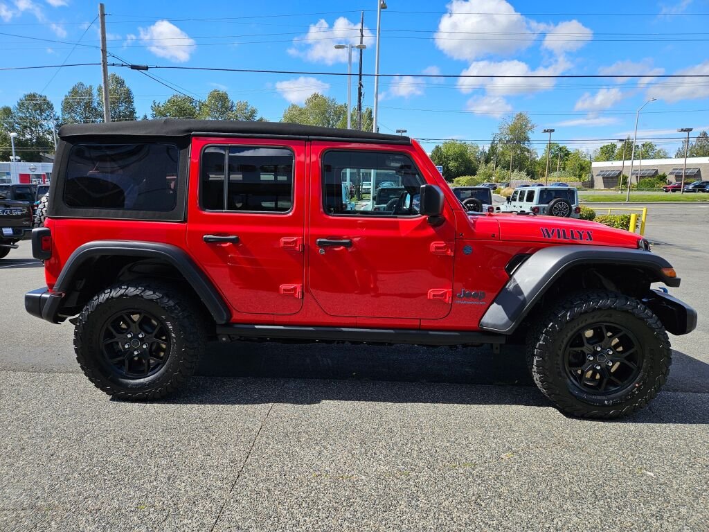 Used 2024 Red Jeep Willys 4xe image 6