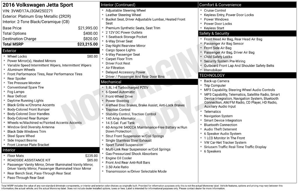 Used 2016 Gray Volkswagen 1.8T Sport image 2